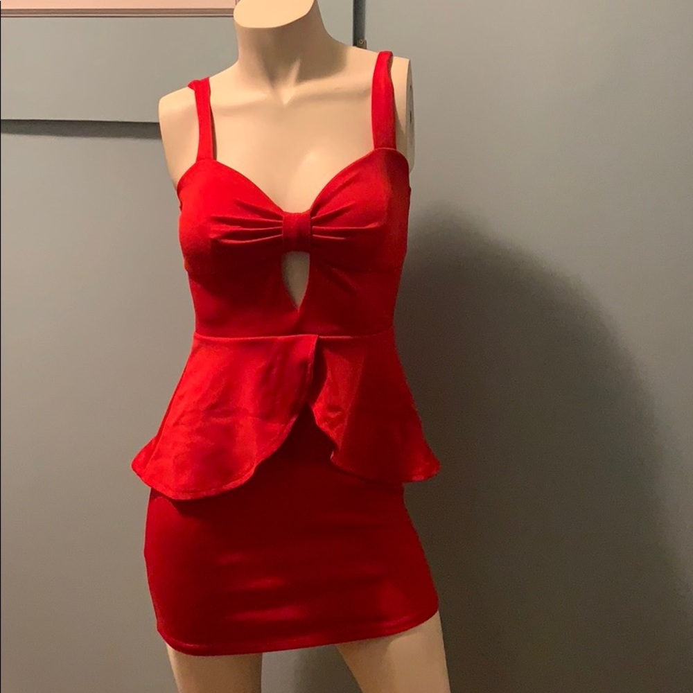 Peplum dress